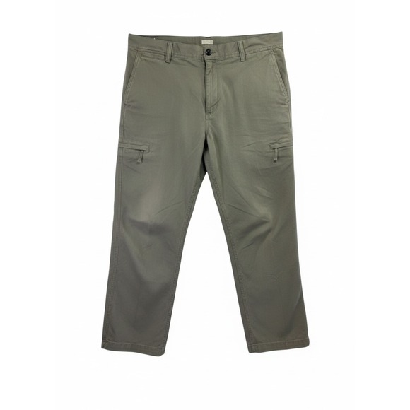 Dockers Other - Dockers Mens Cargo Pants 38x30 Grey Cotton Utility Straight Leg (GG20)